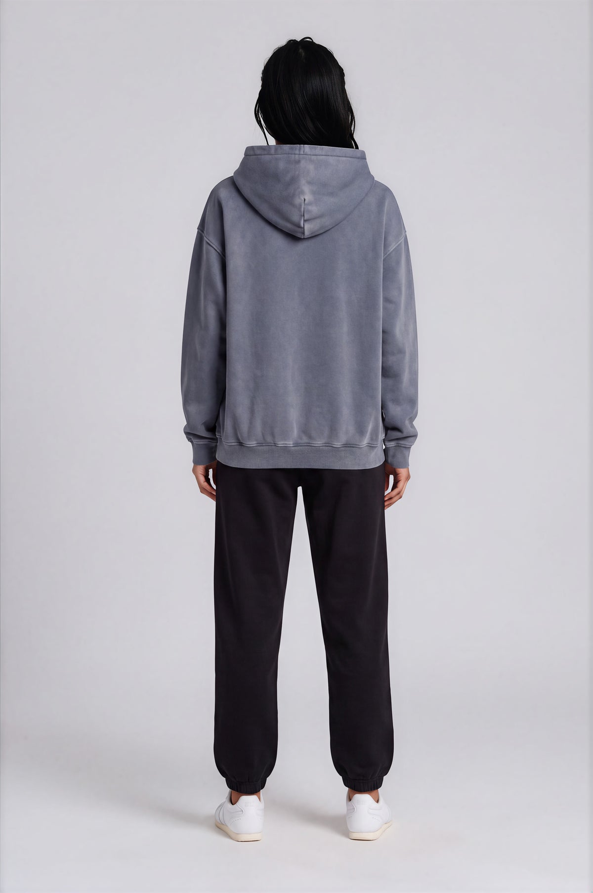Women's Jogger Sweatpants - Black - back - w