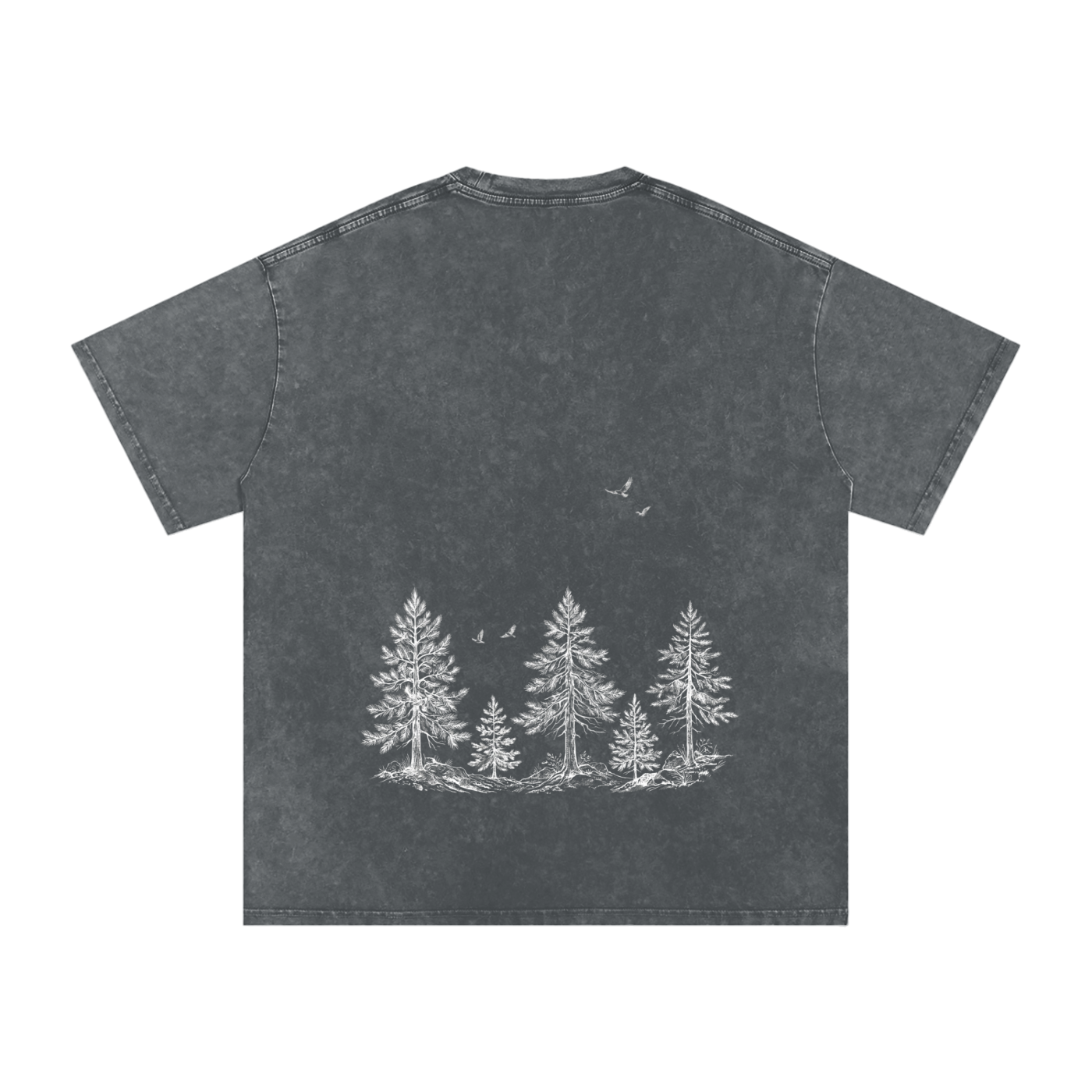 Pine Tree Thick Oversized Tee