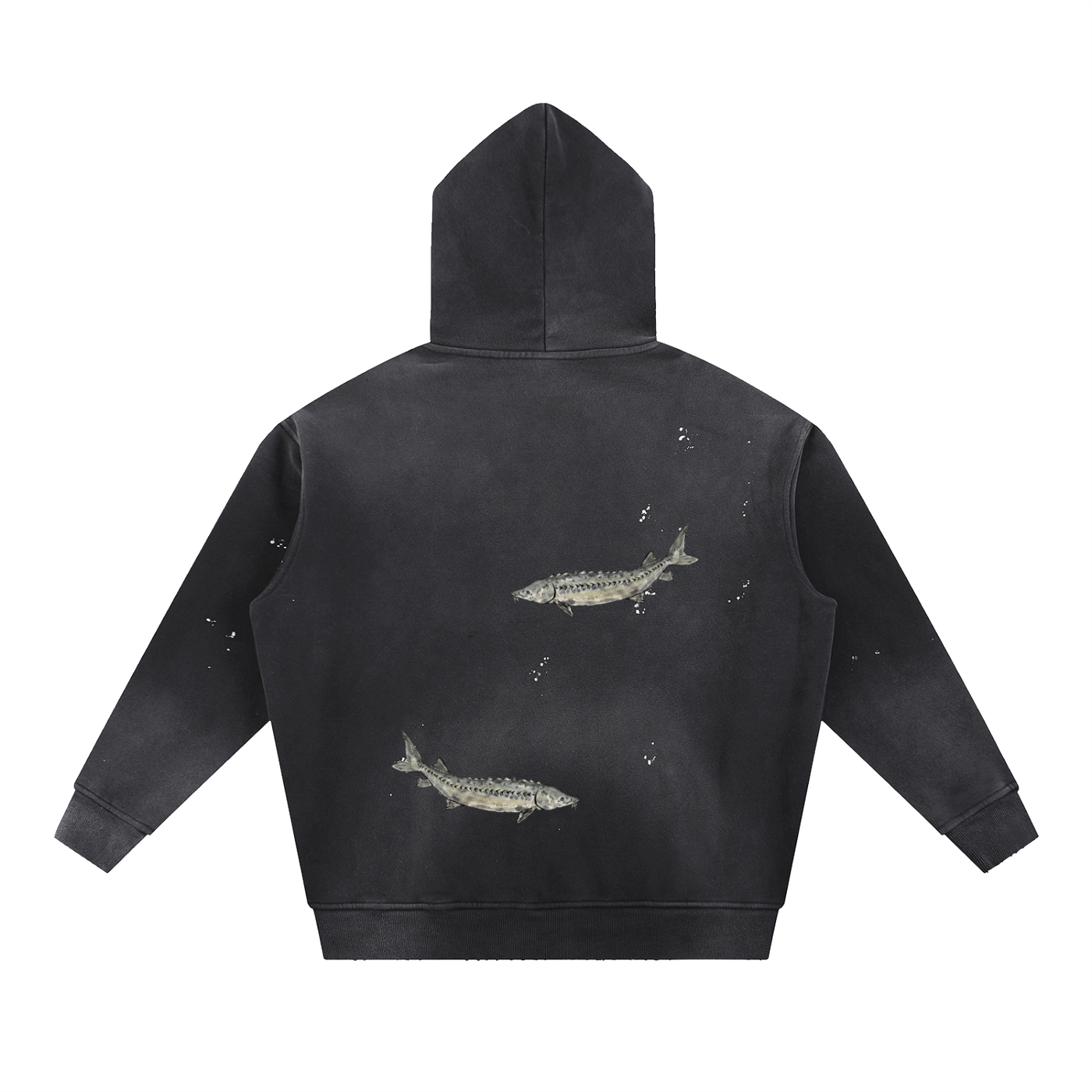 Distressed Sturgeon Hoodie