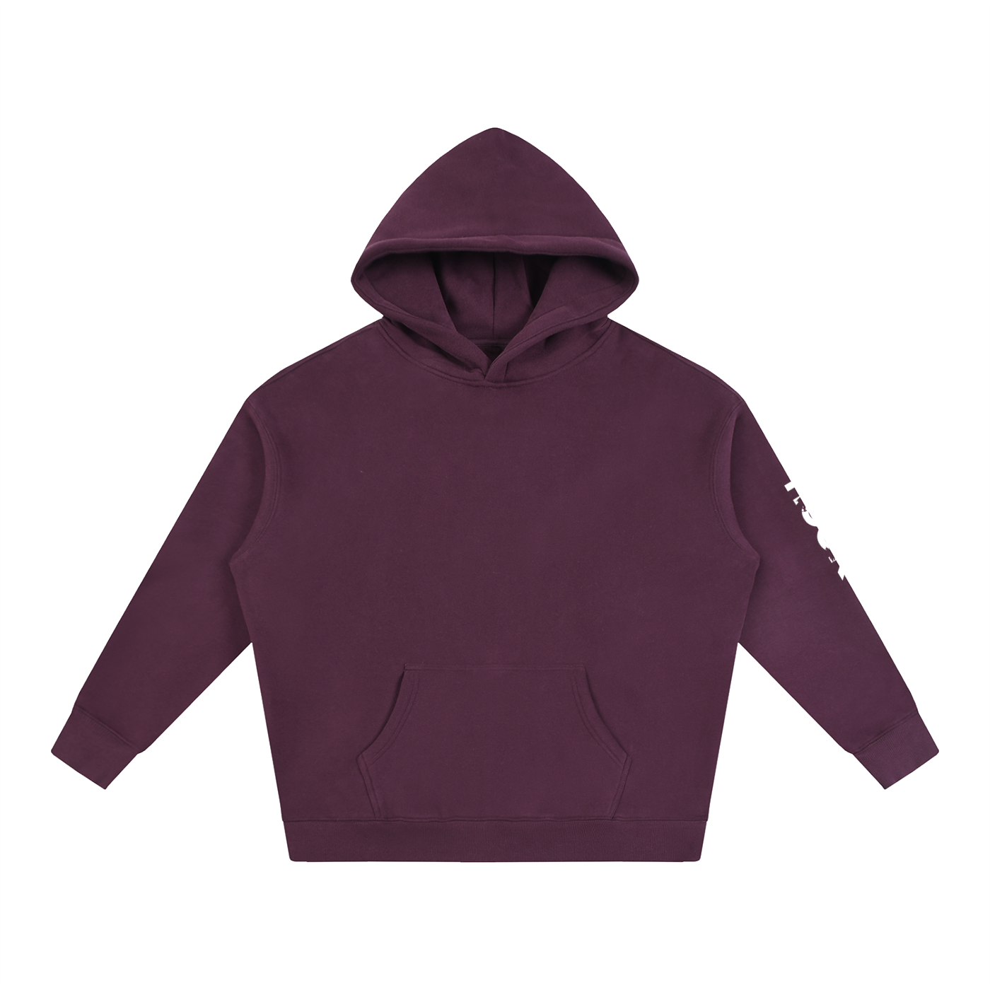 Logo Sleeve Oversized Hoodie