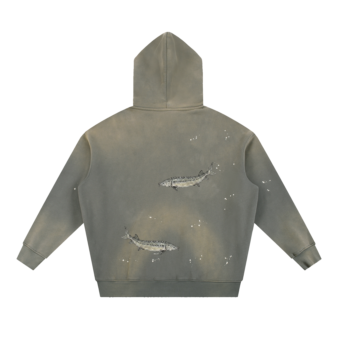 Distressed Sturgeon Hoodie