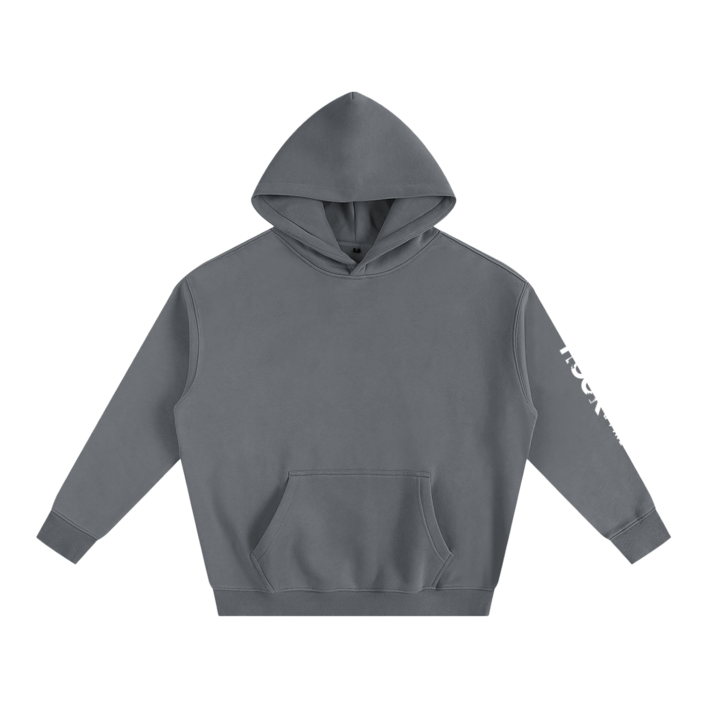 Oversized Sleeve Logo Hoodie