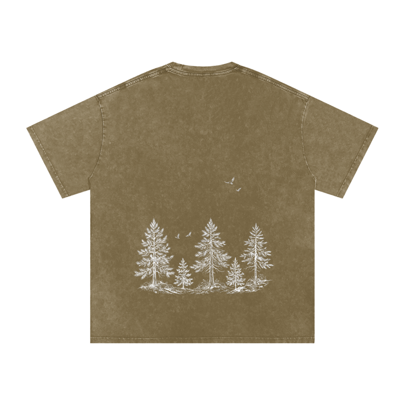 Pine Tree Thick Oversized Tee