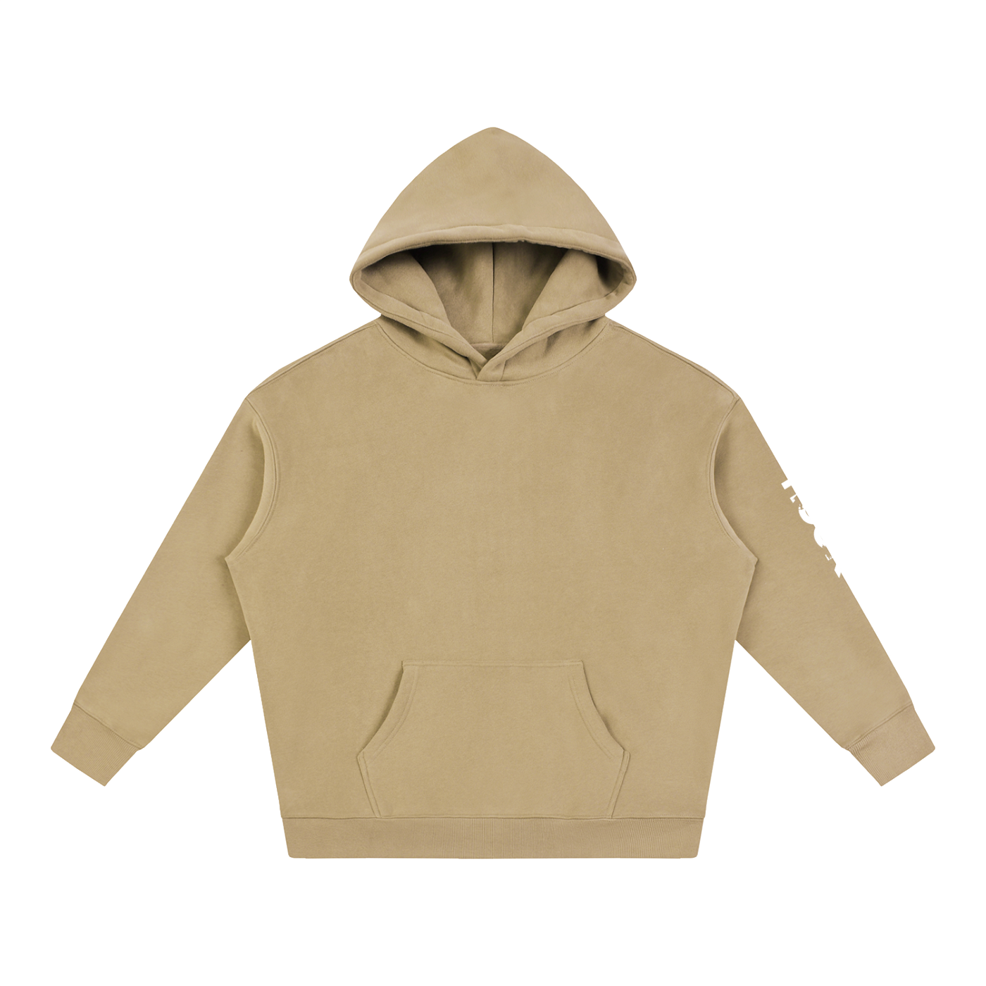 Logo Sleeve Oversized Hoodie