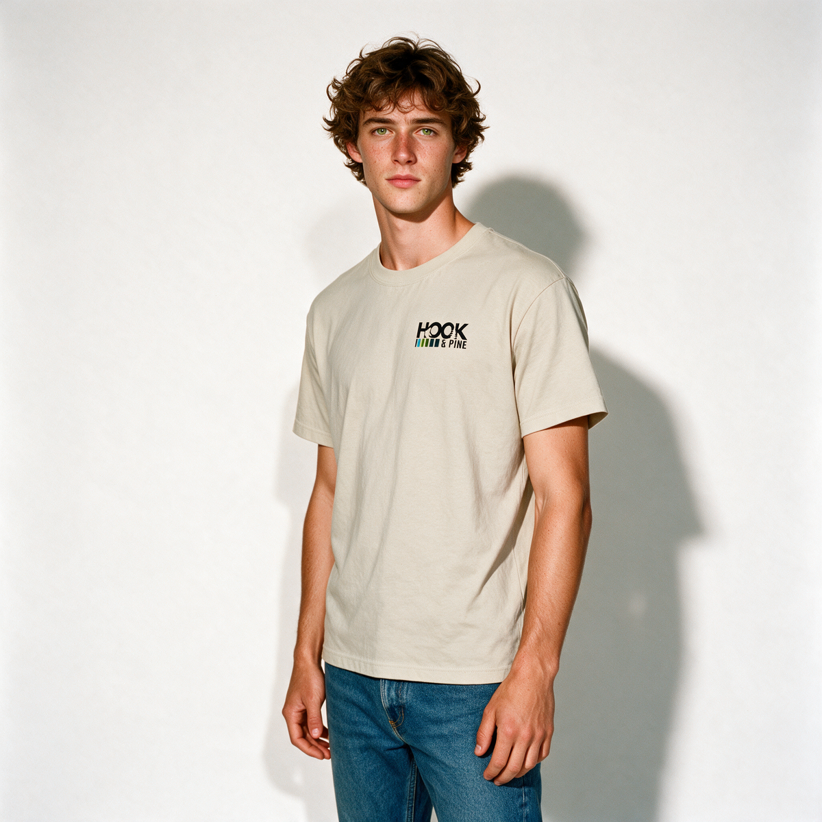 Topwater Tee - Khaki - front