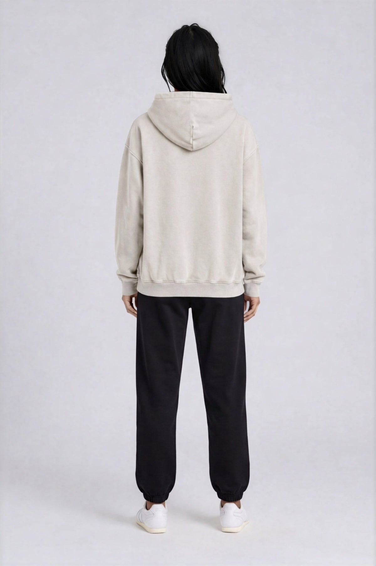 Heavyweight Oversized Hoodie - Mild Apricot - back - m