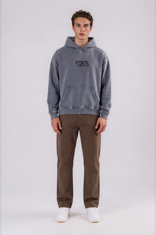 Sturgeon Oversized Hoodie - Royal Blue - front