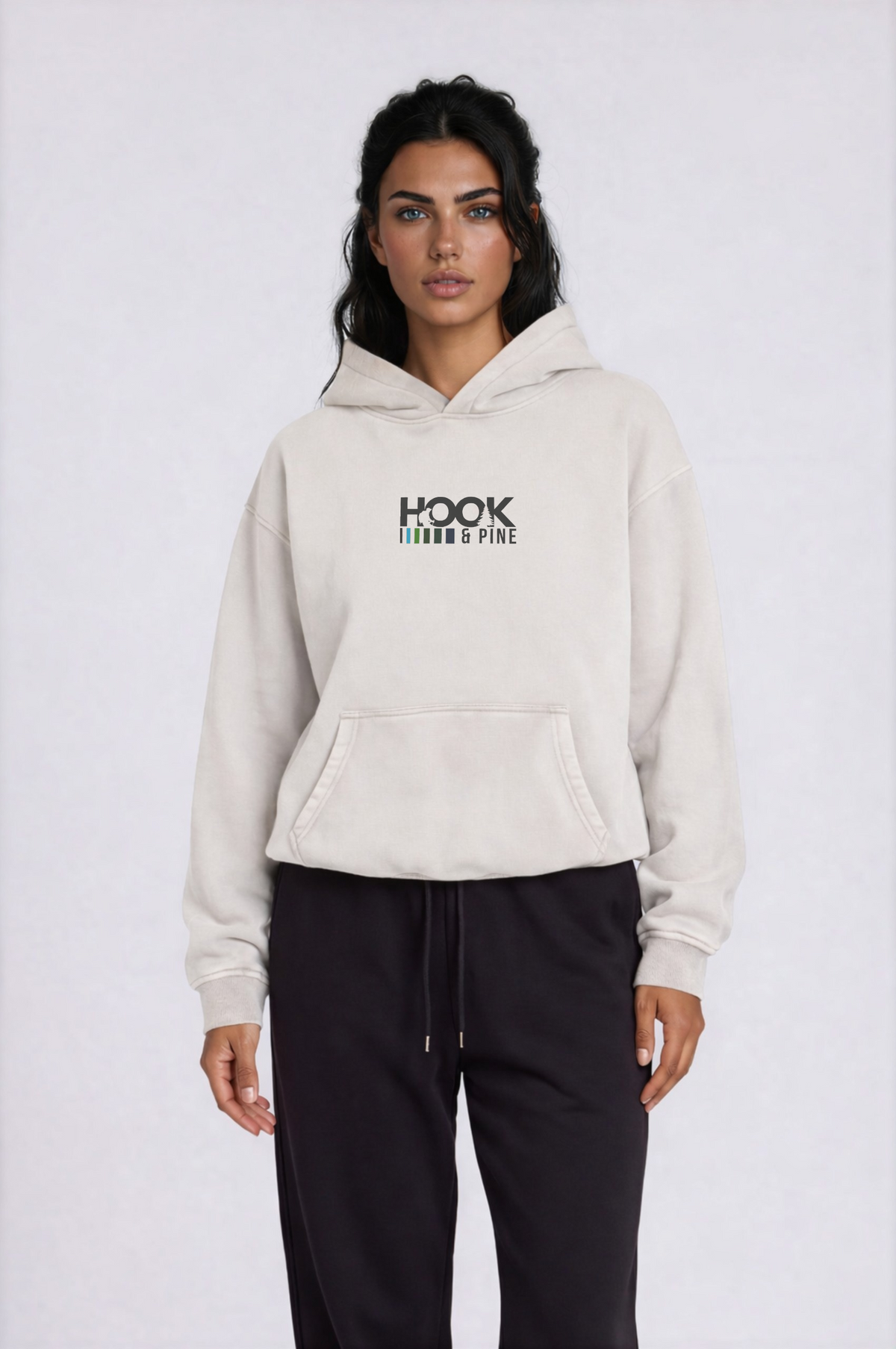 Sturgeon Oversized Hoodie - Mild Apricot - front - w